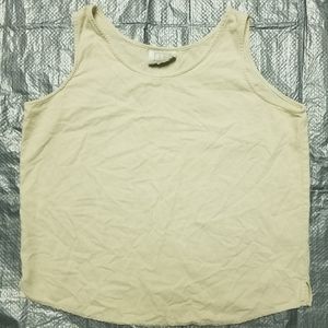 🌻👙Emblem vintage Y2K linen tank